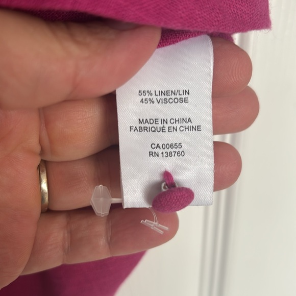 RW & Co linen blend tank - Picture 3 of 8